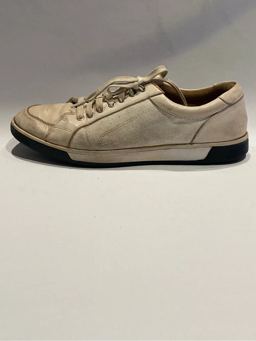 Cole Haan Men's Lace-Up Sneakers in Cream